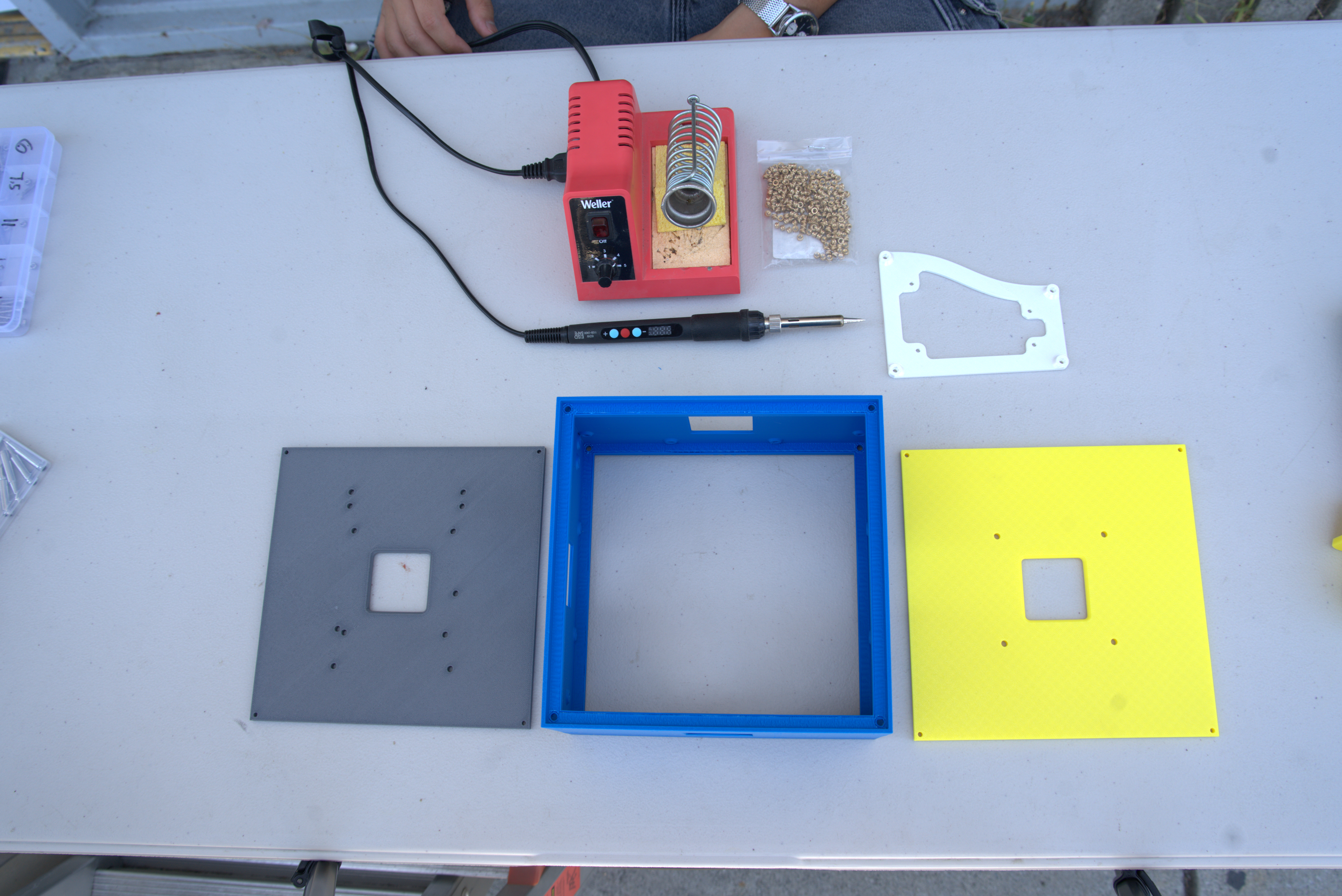 Printed parts that require heat-set inserts